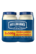 Maion Hellmanns 500g C/2 Pack Tradicional