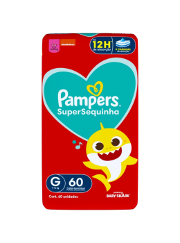 Fralda Pampers Super Sequinha