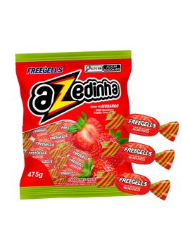 Bala Freegells 475g Azedinha Morango