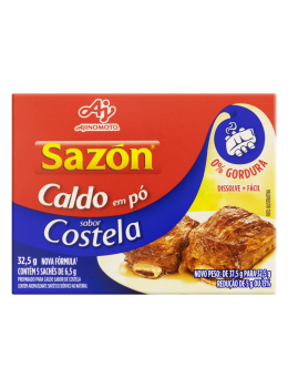 Caldo Sazon 32,5g Costela