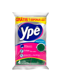 Esponja Multiuso Ype C/4 Leve 4 Pague 3