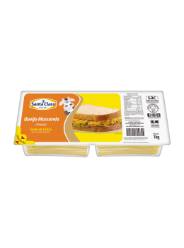 Queijo Mussarela Santa Clara 1kg