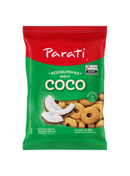 Bisc Parati 250g Rosca Coco