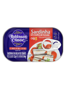 Sard 125g Robinson Crusoe Tomate