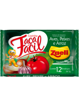Temp Zaeli 36g Faca Facil Carne, Legume, Arroz